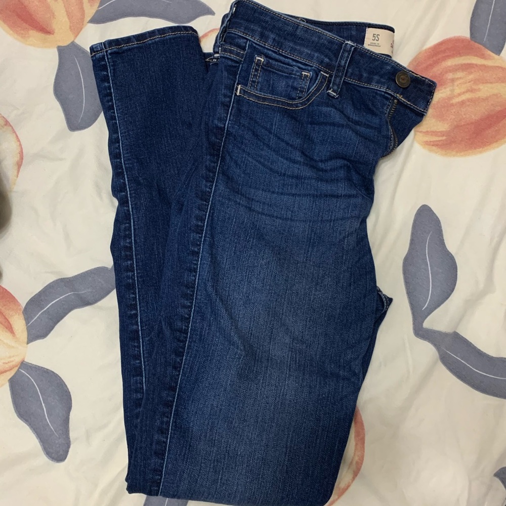 Hollister Skinny blue denim jeans